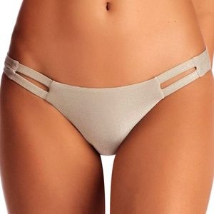 *Sold* Vitamin A  Metallic Hipster Bikini Bottom